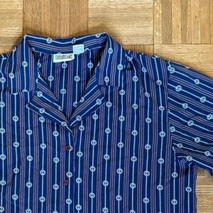 Vintage Suburbans Short Sleeved Button Down Top